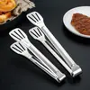 Pinza para Alimentos de Acero Inoxidable 304 Pinza para Alimentos Multifuncional Pinza Gruesa Antiescaldante Pinza para Barbacoa Pinza para Barbacoa Buffet de Restaurante