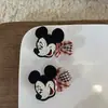 Nuevo Pasador de Tela a Cuadros Estilo Coreano de Cobertura Total con Dibujos Animados para Niños, Pinza Lateral Hecha a Mano para Flequillo, Accesorio para el Cabello de Pato para Niñas