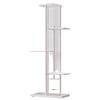 Cross-border exclusivo Solno Flower Rack 5 andares 6-Basin Indoor Household Balcony Rack Ferro de Estar Sala de Estar Simples Suspenso Rosa Verde