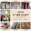 Lámpara de pie de plumas transfronteriza con un toque de alta gama para sala de estar y dormitorio, lámpara de noche estilo ins, lámpara de plumas decorativa para fondo de sofá y transmisión en vivo