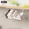Caja de Almacenamiento Tipo Cajón para Baño, Organizador de Almacenamiento para Cosméticos de Baño, Hisopos de Algodón, Lápiz Labial, Caja Organizadora Transparente