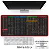 Grande atalho mouse pad Internet café Internet café jogo pad fabricantes de trava borda grossa cartoon teclado pad atacado