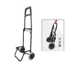 Carrito de compras plegable, Carrito de equipaje pequeño y portátil para uso doméstico, Carrito ligero de arrastre manual, Carrito compacto para comestibles con bolsa, Fabricante
