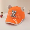 Gorra de Béisbol Infantil de Comercio Exterior Estilo Coreano Linda Gorra con Visera de Dibujos Animados Sombrero para el Sol para Exteriores Sombrero de Bebé Primavera y Verano 2025