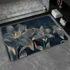 Tapetes de piso de lama de diatomáceas atacado transfronteiriço, tapetes de banheiro absorventes de água e de secagem rápida, tapetes de entrada de banheiro resistentes ao desgaste e antiderrapantes para uso doméstico