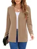 Nuevo en stock cárdigan versátil elegante y sencillo para mujer de Amazon transfronterizo para primavera y otoño