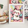 Pintura de Diamantes para Niños al por Mayor Pintura de Pegar Pegatinas de Diamantes con Marco de Fotos Paquete de Materiales Hechos a Mano DIY Mampostería Completa de Diamantes de Dibujos Animados