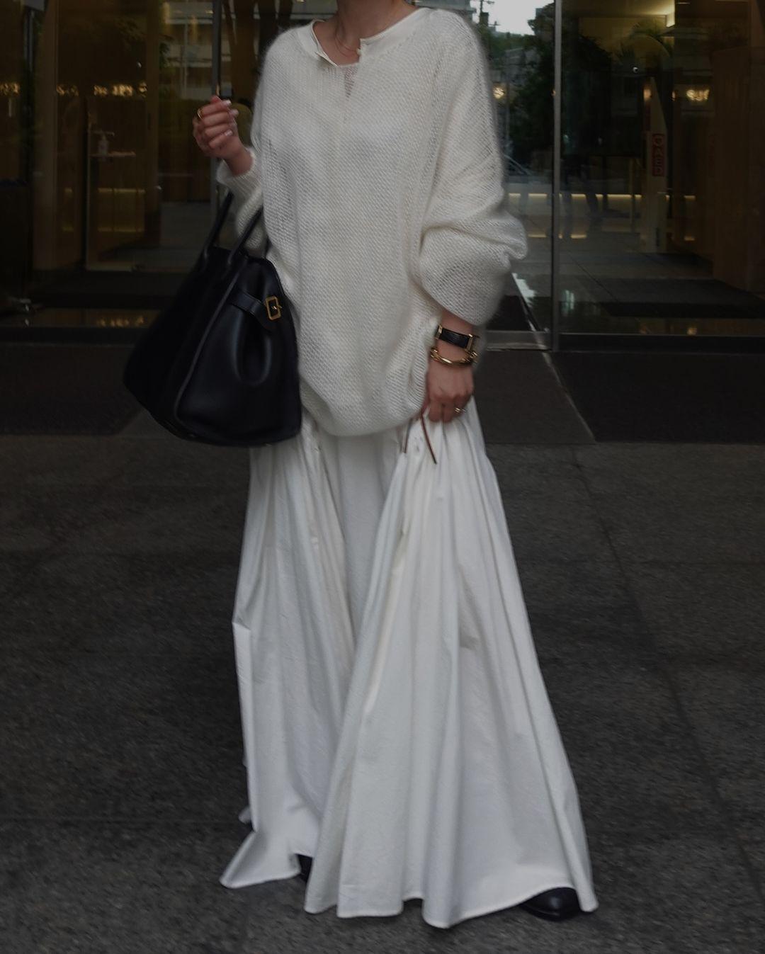 @etretokyo レイヤードが楽しい秋スタイリングホワイ