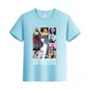 Camiseta de Algodón de Color Sólido de Manga Corta de Verano Ropa para Niños de Media Manga Ropa de Comercio Exterior para Padres e Hijos Ropa de Clase Camiseta Base Estampada con LOGO