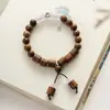 Joyería de Cerámica Jingdezhen Pulsera de Estilo Étnico Pulsera Pequeña Fresca de Personalidad Tejido Puesto de Estudiante Puesto Puesto Suministro