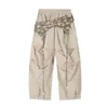 Comercio transfronterizo moda callejera americana cerveza pantalones casuales holgados pantalones de pierna ancha para danza jazz de capitán pantalones de paracaidista para niños