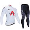 Venta al por mayor de fábrica versión Tour de Francia traje de ropa de ciclismo de manga larga para primavera y otoño bicicleta de montaña ropa deportiva transpirable para hombre