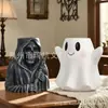 Venda Quente Transfronteiriça Halloween Criativo Engraçado Desenho Animado Monstro Verde Vaso de Flores Presente de Páscoa Fantasma Fantasma Ornamentos de Resina