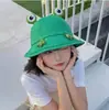 Venta Caliente de Tiktok: Sombrero de Pescador Sombrero Cubo Rana Sombrilla de Verano Sombrero Protector Solar Circunferencia de Cabeza Grande Japonés Lindo