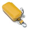 Nuevo bolso para llaves de cuero genuino a la moda para hombres, mini bolso sencillo para llaves de coche para mujeres, bolso universal para llaves con cerradura para el hogar