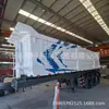 Fabricante Produz e Fabrica Semirreboque Basculante de Viragem Traseira para Fornecer Veículo com Suspensão a Ar Veículo de Transporte de Carvão e Cascalho