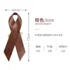 Diseño de Fabricante Transfronterizo Pin Cinta Impresión Color Benéfico Broche Concientización Ballesta Nudo de Amor Rosa