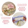 Ligas para el Cabello de Flor de Tulipán para Niñas, Ligas para Chongo, Scrunchies Grandes, Cuerdas para el Cabello para Niñas, Accesorios para el Cabello de Cola de Caballo Que No Dañan el Cabello