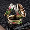 Suministro de fábrica de Amazon esmalte acero titanio hebilla de bufanda anillo gota de aceite joyería hebilla clip para nudo de bufanda una generación de cabello