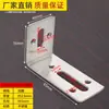 Soporte de Esquina de Acero Inoxidable Ángulo Recto de 90 Grados Fijador Ángulo de Hierro Forma de L Hierro Triangular Soporte Engrosado Conector de Soporte de Estante Accesorios