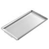 Plato rectangular de acero inoxidable 304 engrosado, plato para barbacoa coreana, plato para sushi, plato de fondo plano, bandeja, plato de almacenamiento