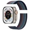 Pulseira Apple Watch Adequada para Apple Watch12Ultra3 Nylon Tecido Velcro Iwatch9 Pulseira de Trilha