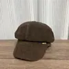 2026 Nuevo Sombrero Octagonal Retro Estilo Británico para Mujer Ala Ancha Hace que la Cara se Vea Más Pequeña Transpirable Moderno Versátil Sombrero de Pintor