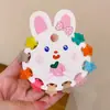 Mini clipe infantil bonito dos desenhos animados princesa hairpin menina quebrado grampo de cabelo doce cor acessórios para o cabelo do bebê