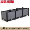 Artefacto para plantar verduras rectangular balcón familiar en azotea maceta grande de plástico maceta para plantar verduras en patio exterior verduras