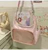 Versión Coreana Linda Bolso de Hombro Suave para Chica Verano Nuevo Ins Japonés Anime Bolsa de Dolor Dulce Fresca Bolso Cruzado para Chica