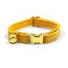 El nuevo y lindo collar para gatos de Fan Ha Boss puede llevar letras de una generación de collares para gatos de terciopelo de cúrcuma transfronterizos