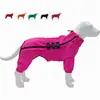 Abrigo de Invierno Impermeable Cortavientos con Tira Reflectante Chaqueta Ligera a Prueba de Viento Impermeable para Perro Negro con Cremallera