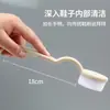 Cepillo Limpiador de Zapatos de Doble Cabeza y Mango Largo con Cerdas de Plástico Duro para Lavar Zapatos, Ropa y Limpieza de Cocina