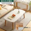 Mesa de centro apartamento pequeño sala de estar nórdica hogar simple minimalista moderno casa de alquiler mesa lateral de sofá mesa de centro de doble capa mesa pequeña