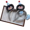 Diadema de Peluche Pingüino Pez Otoño e Invierno Especial para Lavado de Cara Orejas Lindo Dibujo Animado Dulce Diadema Pasador Tocado