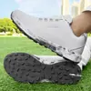 556-2 Directo del Fabricante, Zapatos de Golf, Estilo Casual para Mujer con Tacos Fijos, Zapatos Deportivos Transpirables, Algodón Bordado, Sin Cordones