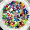 Bloques de Construcción Cubo de Patchwork Colorido Pulsera de Cuentas Hecha a Mano DIY Cadena para Teléfono Llavero Accesorios de Joyería Materiales