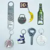 Abridor de Botellas de Cerveza Personalizado Publicitario Abridor de Botellas de Metal Personalizado Creativo Multifuncional Impreso con Logotipo