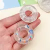 Pingente de Boia de Natação Grande de Resina Divertido e Criativo Pingente Estéreo Pacote de Material para Pingente de Bolsa de Celular DIY