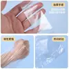Bolsas de Plástico para Llevar de Grado Alimenticio, Bolsas Tote Transparentes Desechables, Bolsas Convenientes para Compras de Snacks
