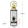 Roda Feng Shui Atrai-Riqueza Fonte de Água Ornamentada para Mesa de Trabalho, Recepção, Sala de Estar, Água Circulante, Presente de Inauguração, Nova Casa, Decoração
