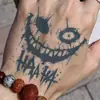 Pegatinas de Tatuaje Herbales Peculiares con Caras Sonrientes Divertidas y Diseños de un Ojo para Brazos y Muñecas, Pegatinas Modernas y Personalizadas, Fuente Mayorista