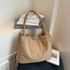Bolsa Tote Casual de Nylon Estilo Coreano para Mulheres, Bolsa Carteiro Versátil Retrô, Bolsa de Ombro Leve Popular na Internet, Tendência
