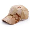 Boné de beisebol camuflado militar bordado de caveira de comércio exterior chapéu de treinamento tático americano das forças especiais ao ar livre