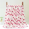 Al por mayor Colcha de Gasa de Seis Capas para Niños Estampada 110*110cm Manta de Aire Acondicionado para Niños Toalla de Baño de Algodón Gasa de Algodón