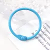 Hebilla Anillo de Tarjeta Galvanizado Colorido 30mm Anillo Abierto Anillo de Carpeta Anillo de Almacenamiento Llavero Joyería DIY Accesorios Mayoreo
