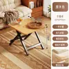 Mesa plegable, adecuada para habitaciones de dormitorio, tareas escolares, puestos de mercado nocturno, portátil, multifuncional, para uso doméstico, apartamentos pequeños y propiedades de alquiler.; también se puede usar como mesa de comedor