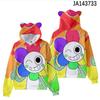3D New Dandy's World Dandy's World Moletom com capuz com orelha de gato para adultos e crianças, impressão de roupas