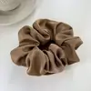 Scrunchies de Cetim Sedoso Grandes e Pequenos Estilo Francês Luxo Preguiçoso para Mulheres, Elásticos de Cabelo Coreanos, Acessórios Elásticos para Cabelo