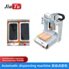 Venta directa de fábrica Jiutu máquina dispensadora automática de tres ejes jeringa escritorio pegamento de secado rápido máquina de recubrimiento con pegamento UV